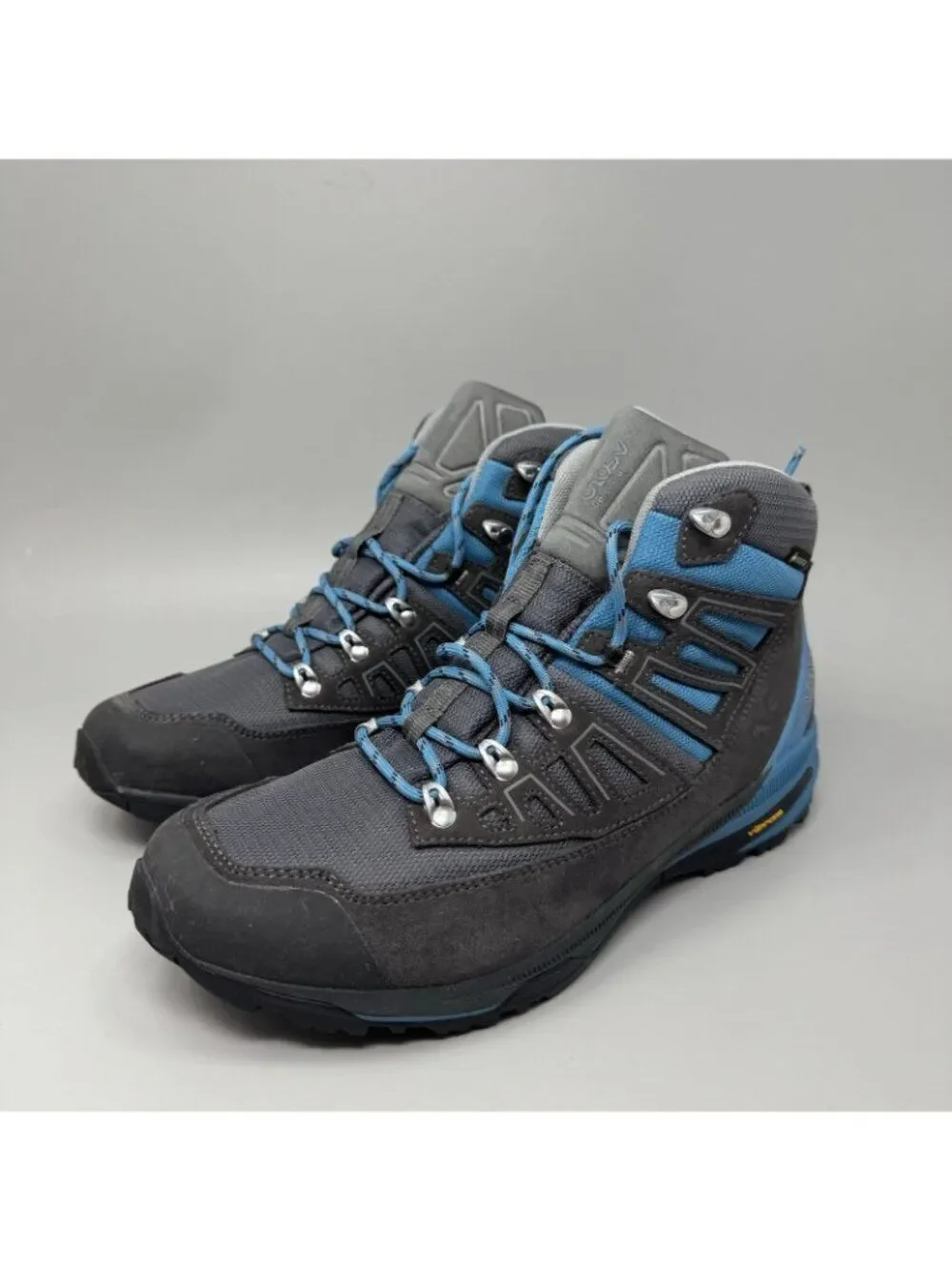 Asolo Narvik GTX Womens Boots Sz 9 Smoky Gray Blue Moon Hiking Ankle Boots